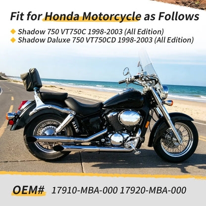 Throttle Cable A B for Honda Shadow 750 VT750C VT750CD (1998–2003) 17910-MBA-000