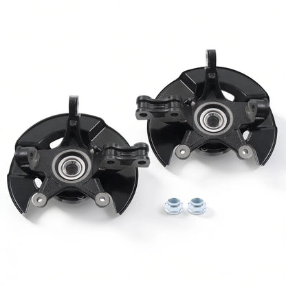 Pair Front Wheel Steering Hub Knuckle for Honda Pilot (2003–2004)
