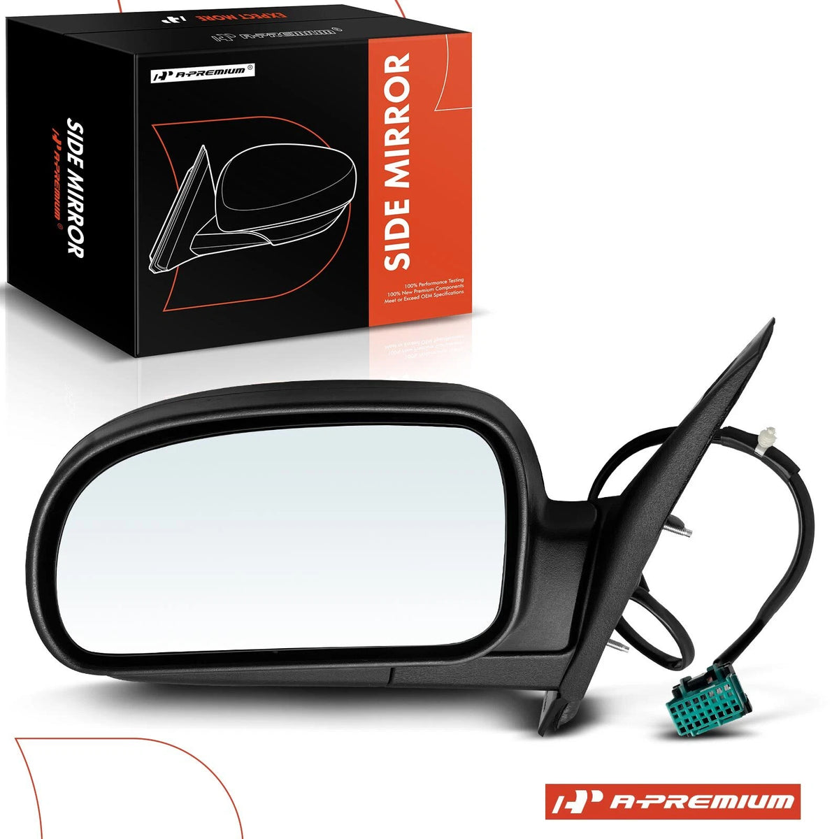 Driver Power Mirror for GMC Envoy, Chevy Trailblazer (15206181, GM1320351, 15789788)