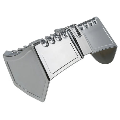 Chrome Oil Cooler Cover for Harley Touring CVO Road King Electra Glide (2017–2022)