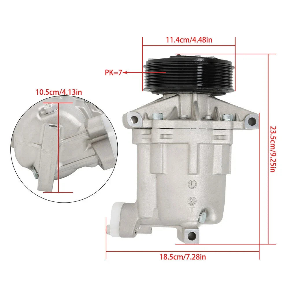 A/C Compressor for Nissan Versa, Tiida (2007–2012)