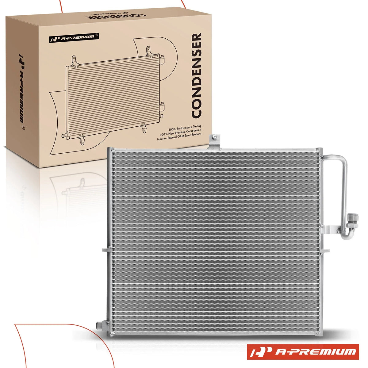 A/C Condenser with Bracket for Mercedes-Benz G500 (2002–2008)