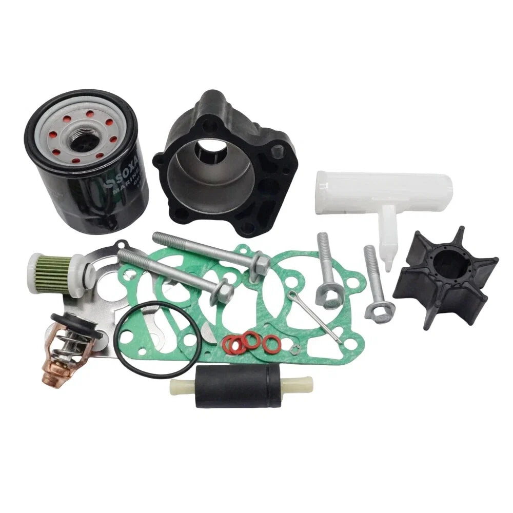 Service Kit for Yamaha Outboard 4-Stroke 100HP F100D (Thermostat & Filter)