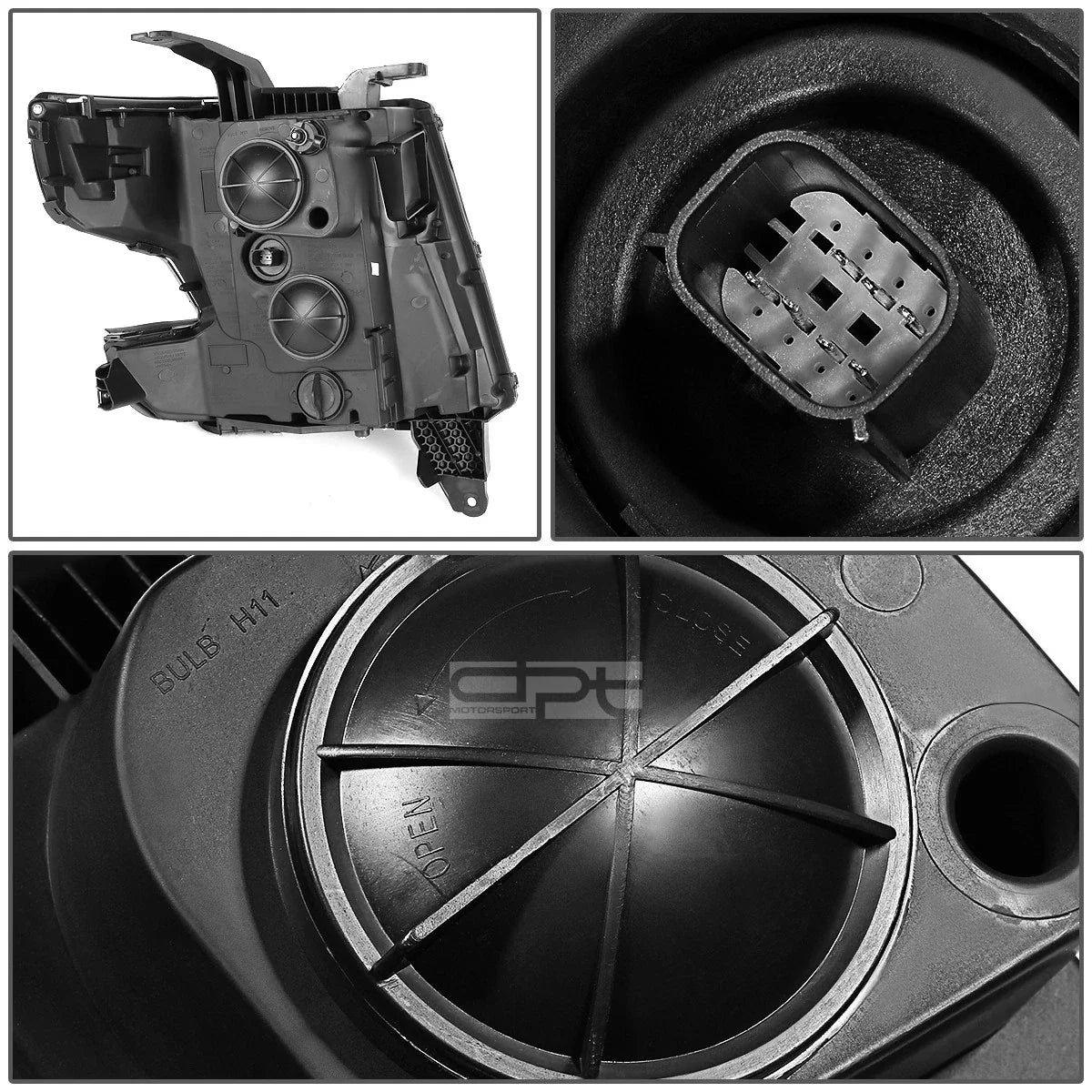 LED Smoked Amber Projector Headlight Lamp for Suburban/Tahoe (2015–2020)