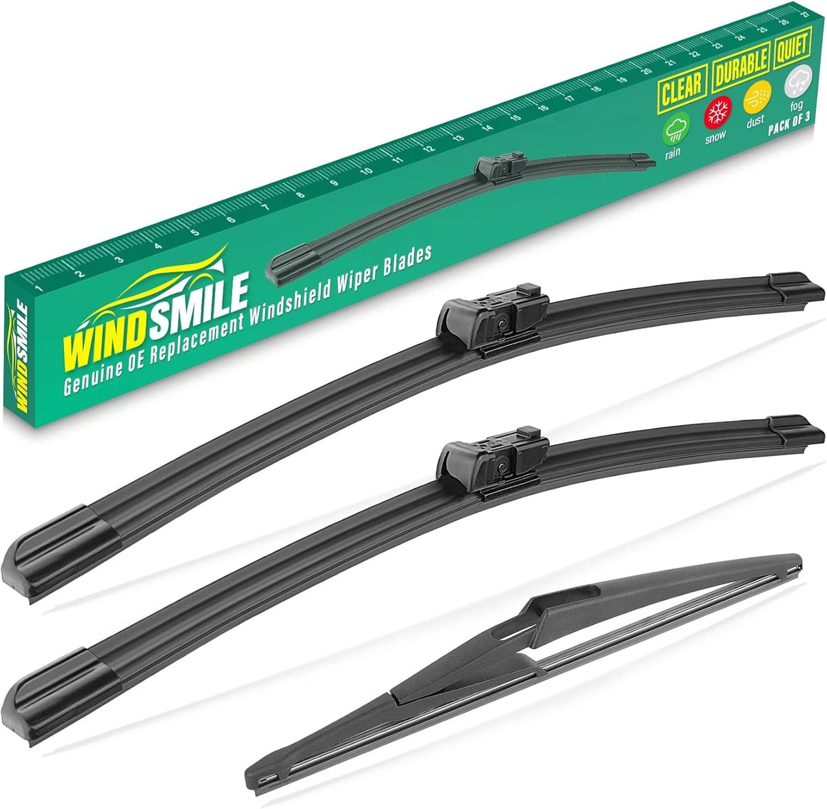 Set of 2 Windshield Wiper Blades for Mercedes Benz GL-Class (ws 635)