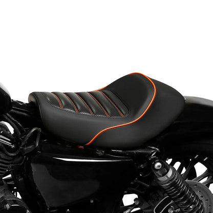 Solo Rider Driver Seat for Harley Sportster XL 883 1200 Custom 48 72 (2010–2022)