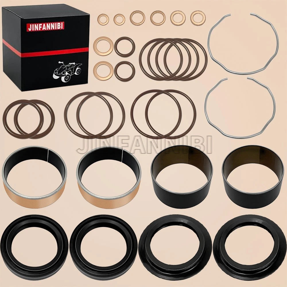 Fork Bushing Dust Oil Seal Rebuild Kit for Honda CB500 CBR600 (1971–2000) 7386090