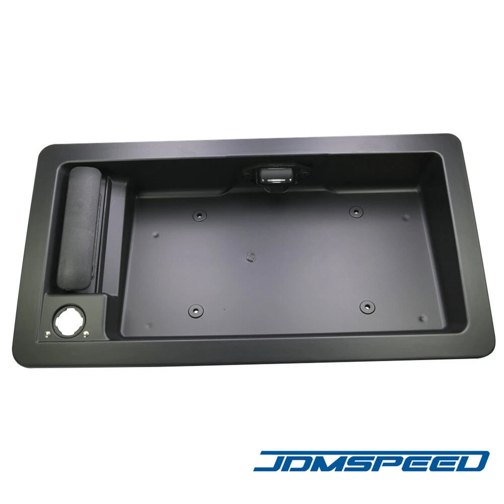 Rear Cargo Door Handle & License Plate Bracket for Ford E150 E250 E350 (FO1820100)