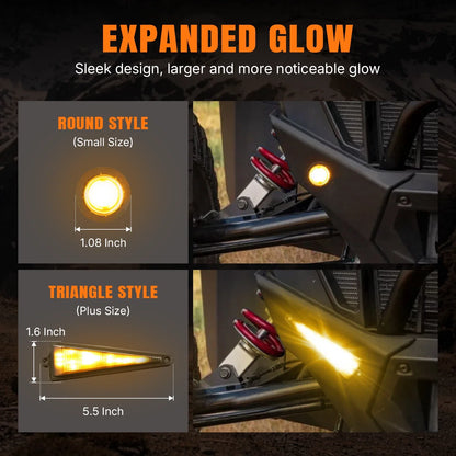 UTV Turn Signal Blinker Kit for Can-Am Maverick (2011–2024)