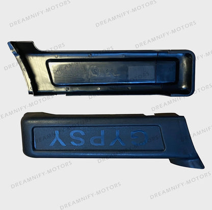 Set of 2 Rear Bumper Protector Covers for Suzuki Samurai Sierra (Long Body)