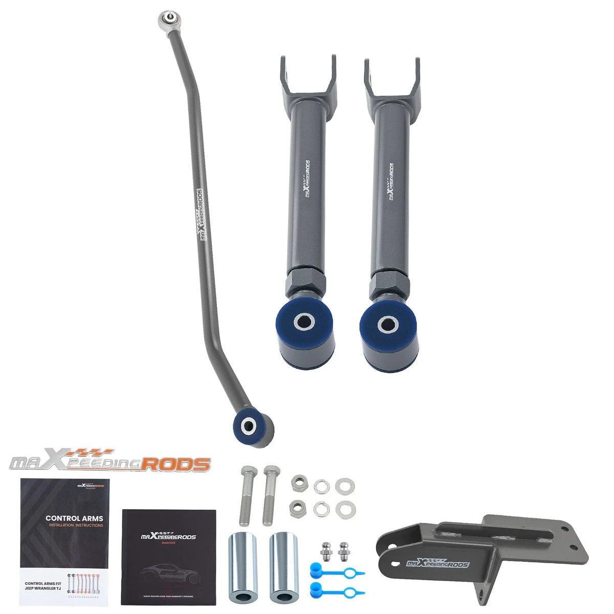 Adjustable Track Bar, Bracket & Control Arms for Jeep Cherokee XJ (1984–2001)