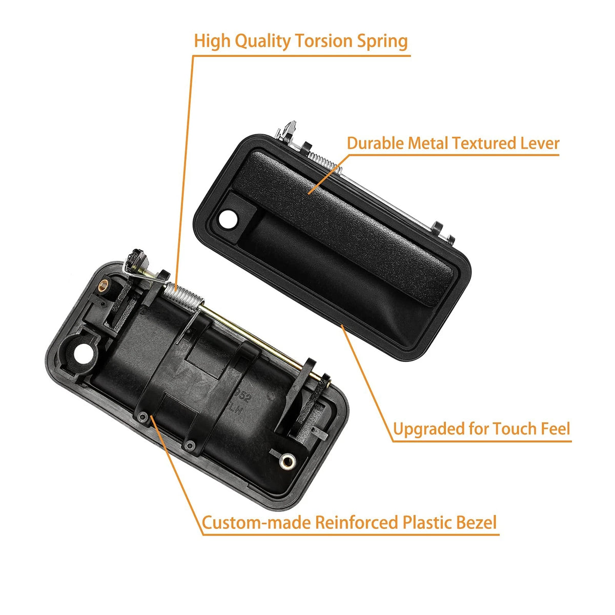 Metal Exterior Door Handle for Compatible Lever FL&FR-2P (2010–2020)