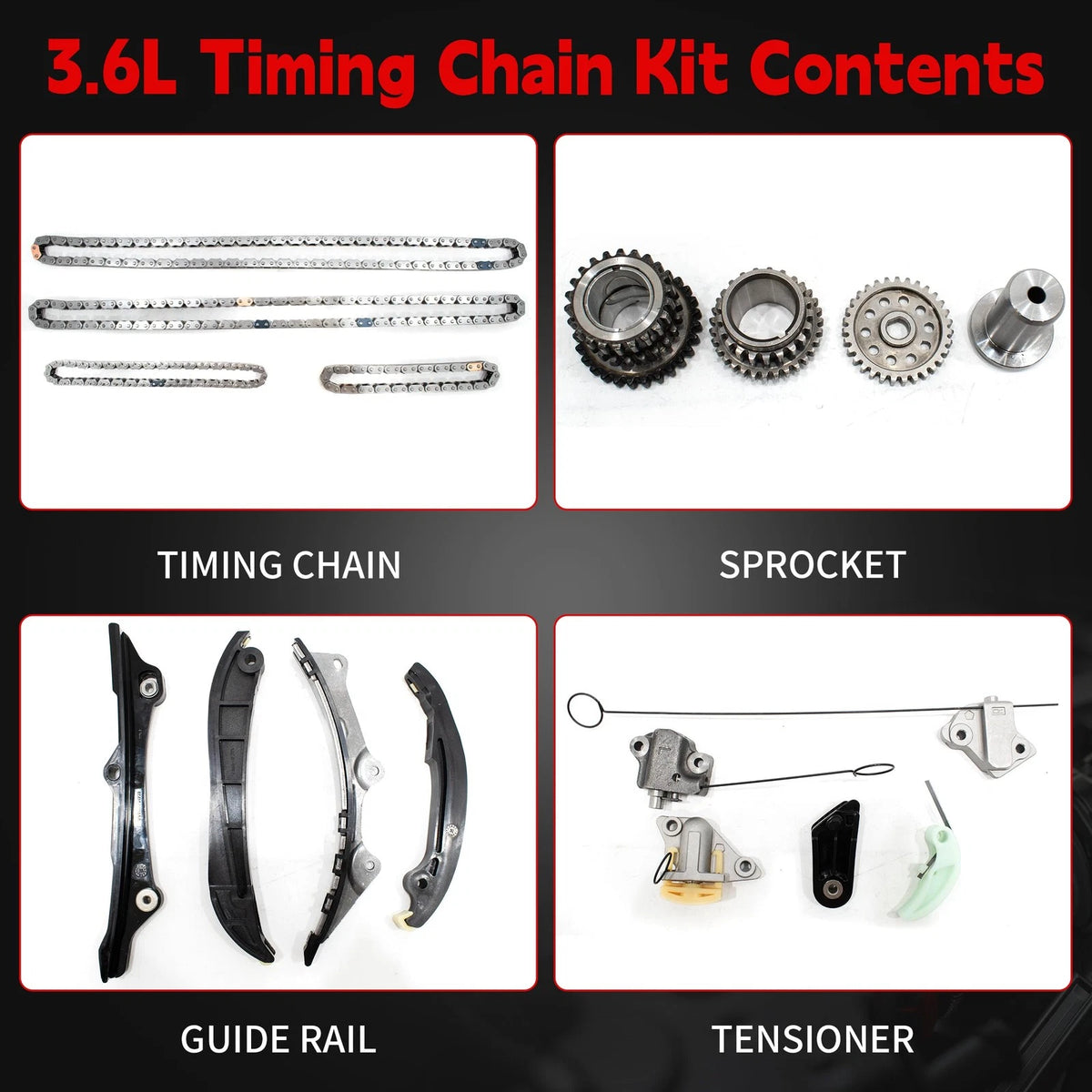 3.6L Pentastar Timing Chain Kit for Jeep Grand 3.6 (2011–2015)