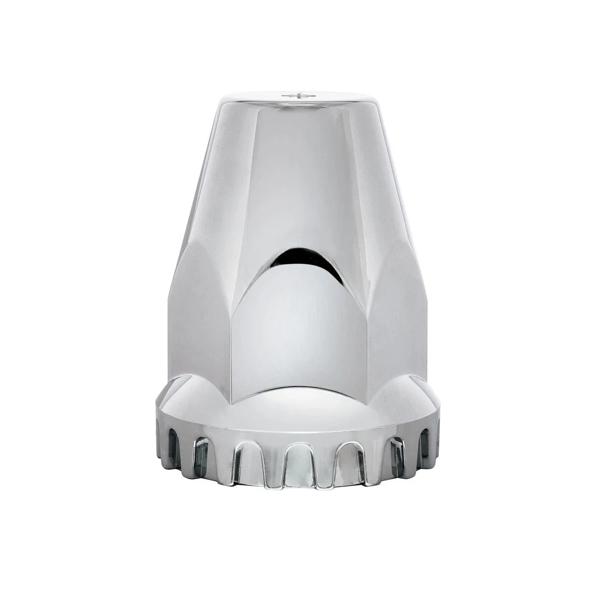 Chrome Semi Truck Front Rear Axle Covers with Hubcaps and Lug Nuts for 33mm