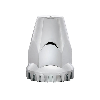 Chrome Semi Truck Front Rear Axle Covers with Hubcaps and Lug Nuts for 33mm