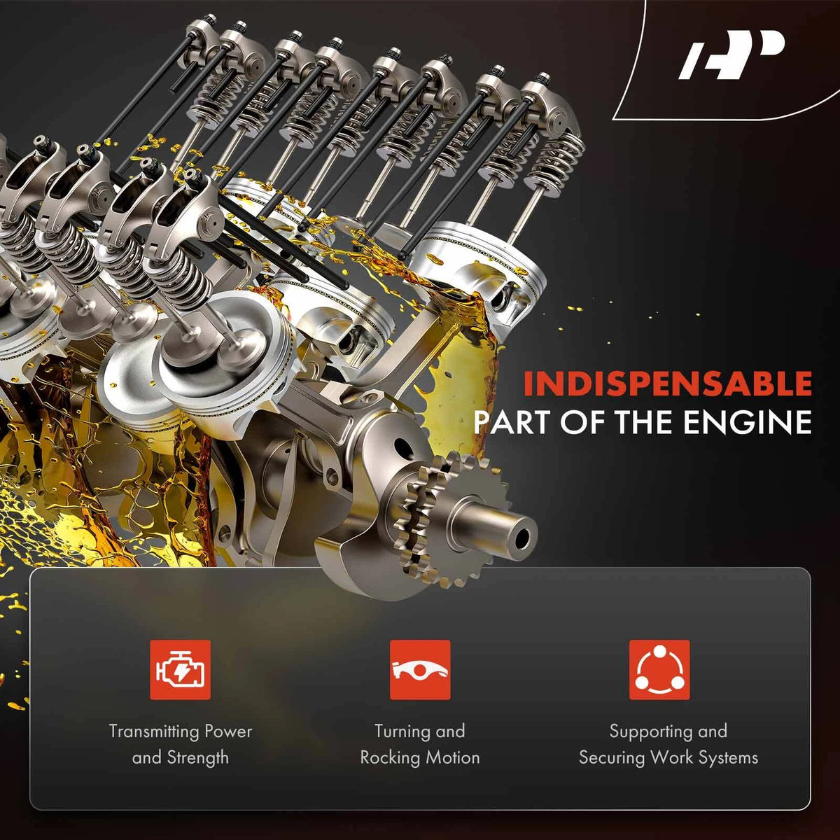 Rocker Arm Kit for Small Block Chevy SBC 350 (2024) 0335009