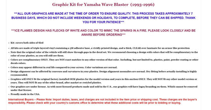 Graphic Stickers Decals for Yamaha Wave Blaster (1993–1996)