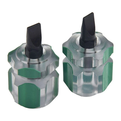 4 Piece Screwdriver Set for Compact Tools (Slotted & Cross)