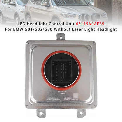 LED Headlight Control Unit 63115A0AFB9 for BMW G01/G02/G30 (2018–2023)