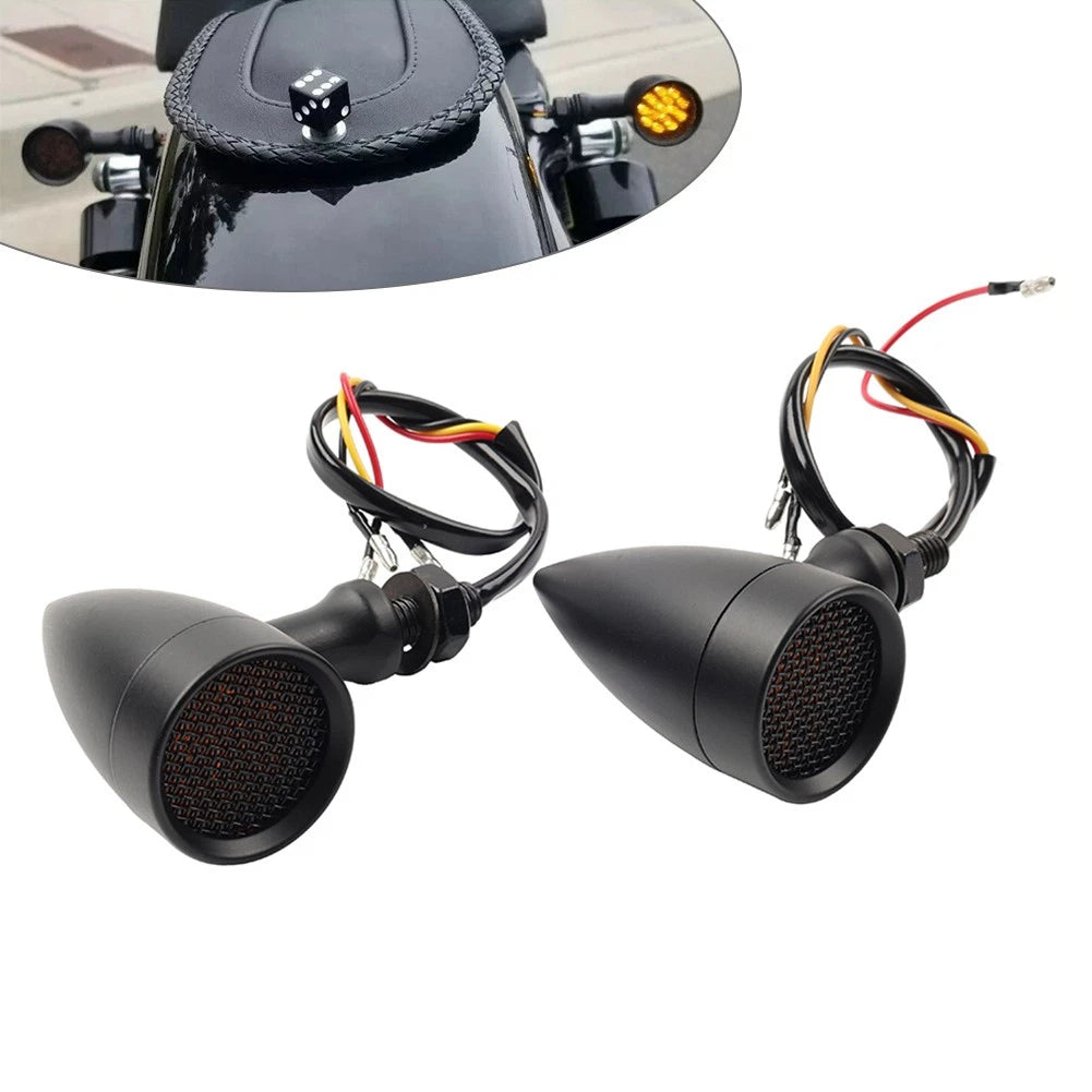 2X Motorcycle Turn Signals for Harley Super Glide FXD Dyna Low Rider
