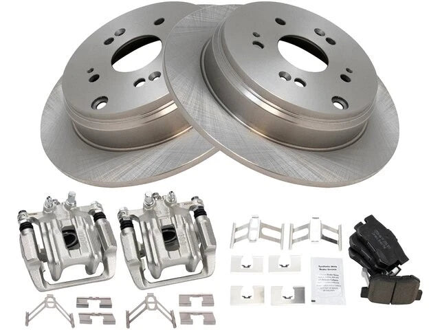 Set of 4 Brake Pads and Rotors for Acura RDX (2007–2012) 68233JXWD