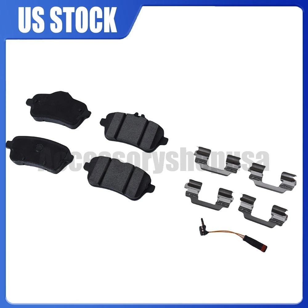 Rear Ceramic Slotted Brake Pad Set for MB C117 X156 W166 R172 (BC1630, 0064203420)