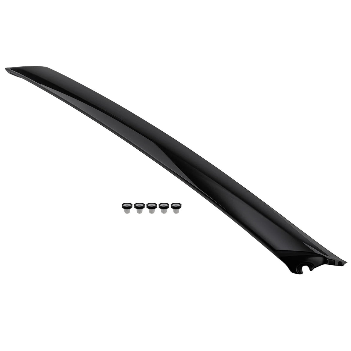Right A-Pillar Molding Trim Windshield Black ABS for Nissan Maxima (2016–2023)