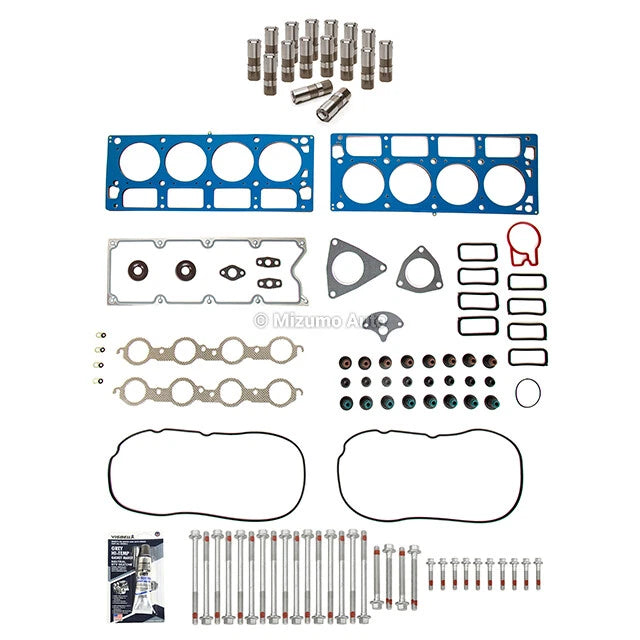 Head Gasket Set with Bolts & Lifters for Cadillac CTS, Camaro, Firebird (5.7L)