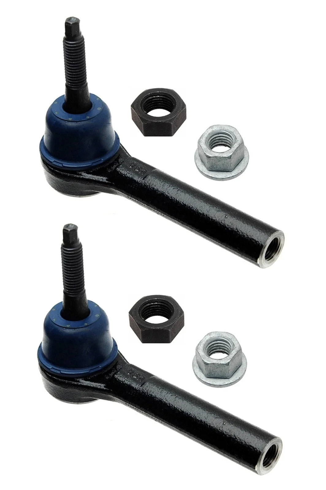 Set of 2 Outer Steering Tie Rod Ends for Chevy Malibu Pontiac G6 (2004–2012)