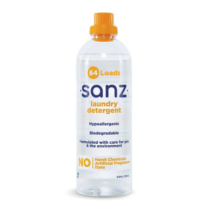 Laundry Detergent 32 Fl Oz for Hypoallergenic Cleaning (Pack of 1)