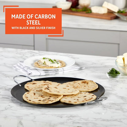 13.5in Carbon Steel Nonstick Round Comal for IMUSA (No Part Numbers)