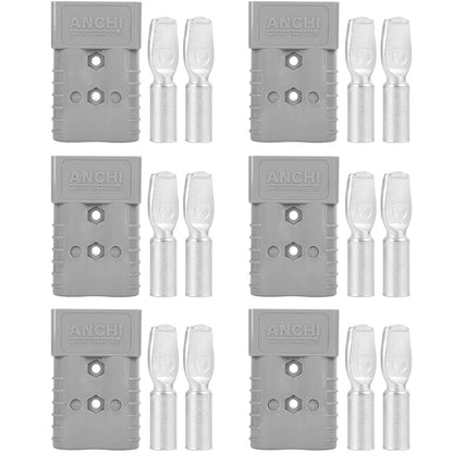 350A Forklift Battery Connector 2/0 AWG Gray 350A 600V Plug (No Years Specified)