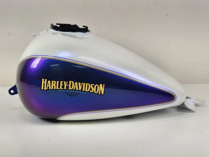 Gas Fuel Tank for Harley Electra Glide (2010) 61356-10DBW White Ice Black Pearl