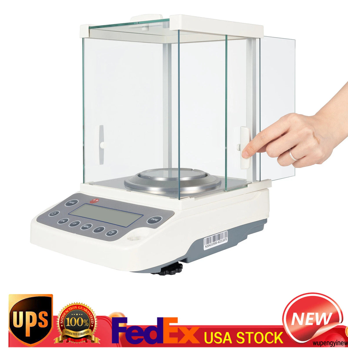 Digital Precision Scale Analytical Balance 0.0001g 110V