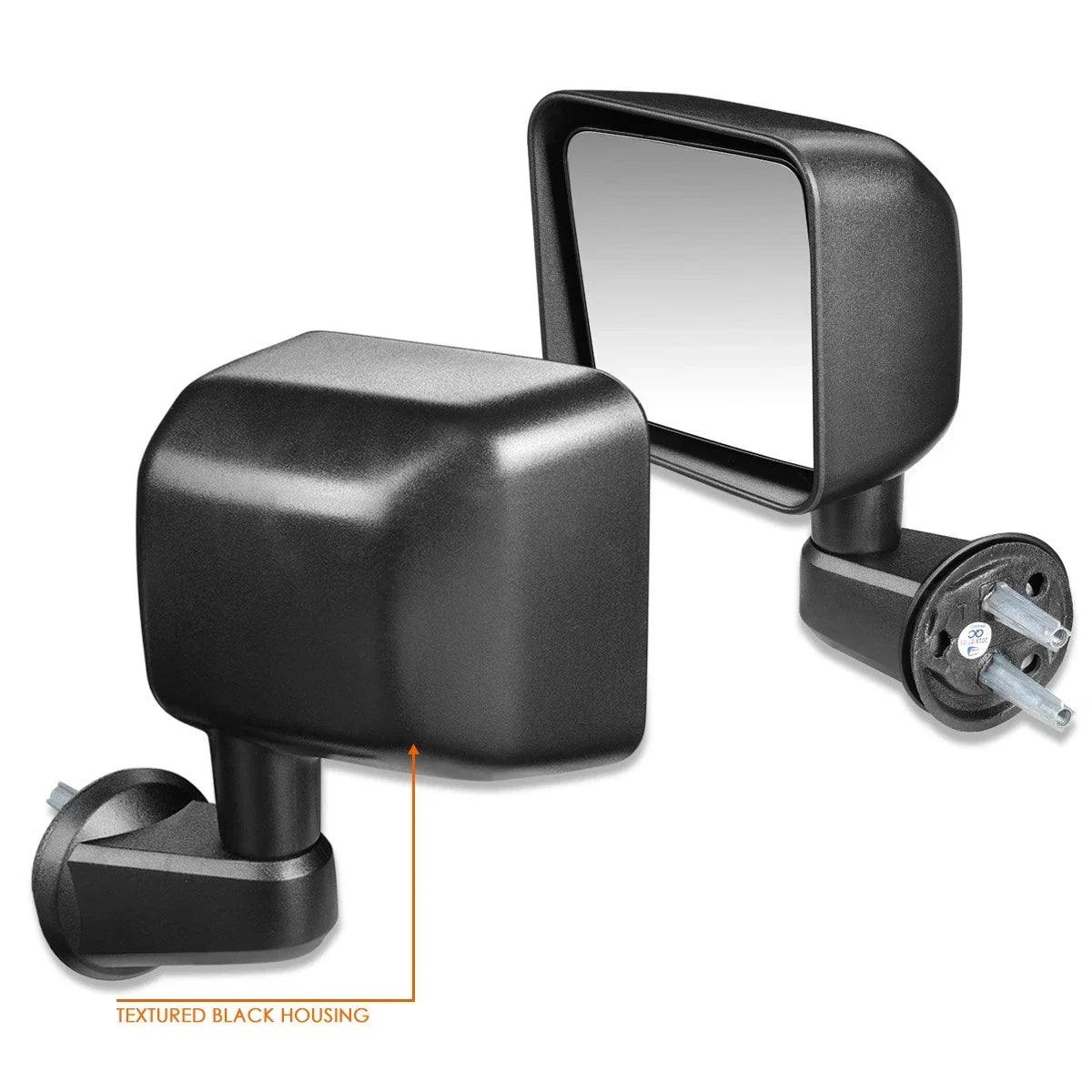 OE Style Manual Adjust Side View Door Mirror Left for Jeep Wrangler JK (2007–2018)