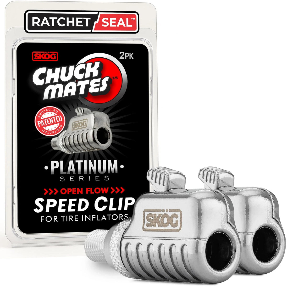 Chuck Mates Platinum Quick-Connect Tire Inflators for Cars