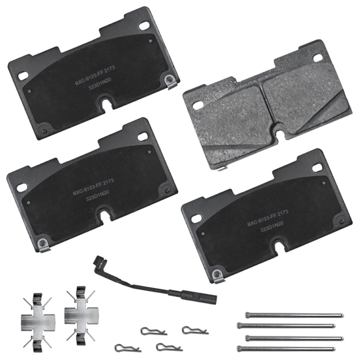 Premium Ceramic Front Brake Pads for Cadillac Chevrolet GMC (2010–2020)