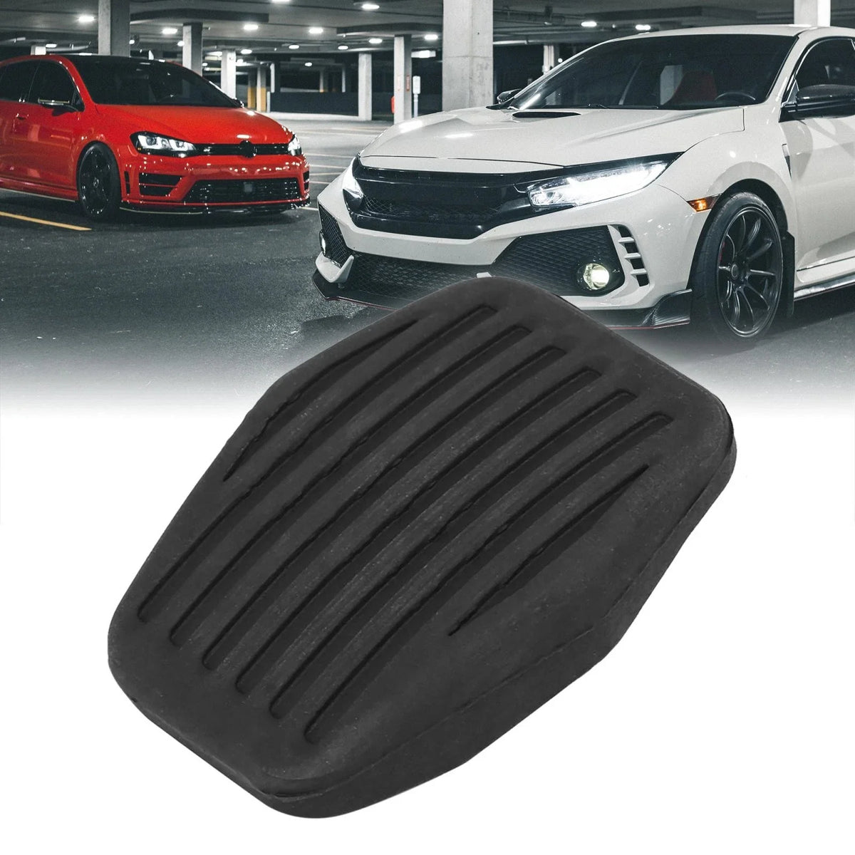 Rubber Brake Footrest Pedal Pad for Ford Focus MK2 (2005–2011)