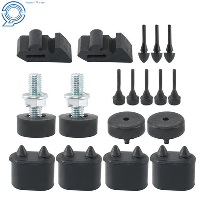 Set of 4 Rubber Hood Adjusters for Chevrolet Camaro (1967–1979)