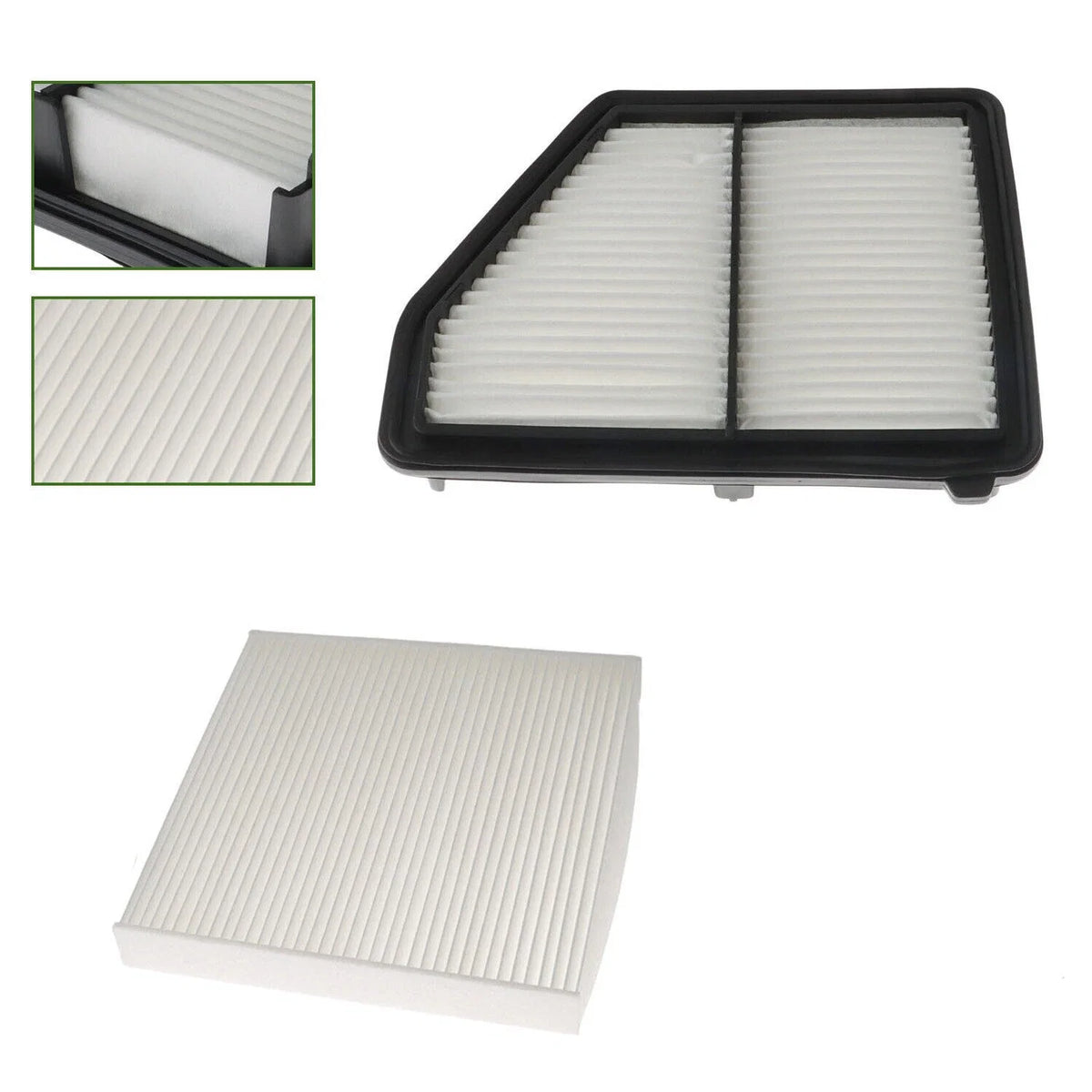 Engine & Cabin Air Filter Set for Honda Civic 2.0L (2016–2020) 17220-5BA-A00
