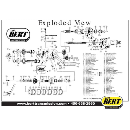 47 Reverse Idler Shaft for Bert Transmission