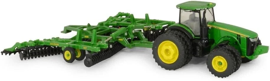 ERTL 1:64 John Deere 8320R Tractor w/Duals & Model 637 Disk (45479)