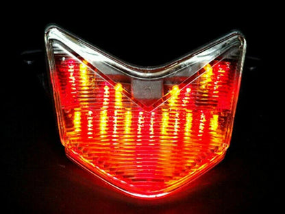 LED Tail Light with Integrated Turn Signal for Kawasaki Ninja ZX6R/ZX10R (TL-353-Smoke)
