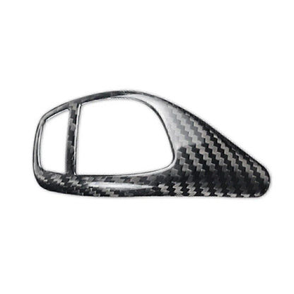 Carbon Fiber Gear Shift Knob Cover Trim for BMW 1 2 3 4 5 6 Series X3 X5 (2000–2023)