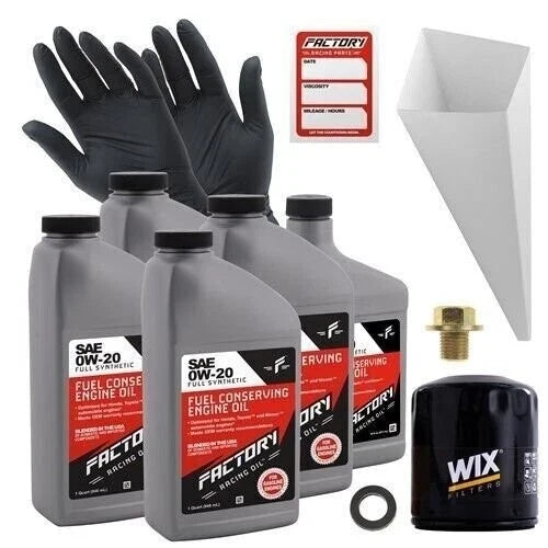 0W20 Oil Change Kit for Ford Fusion SSV Hybrid 2.0L (2013–2020)