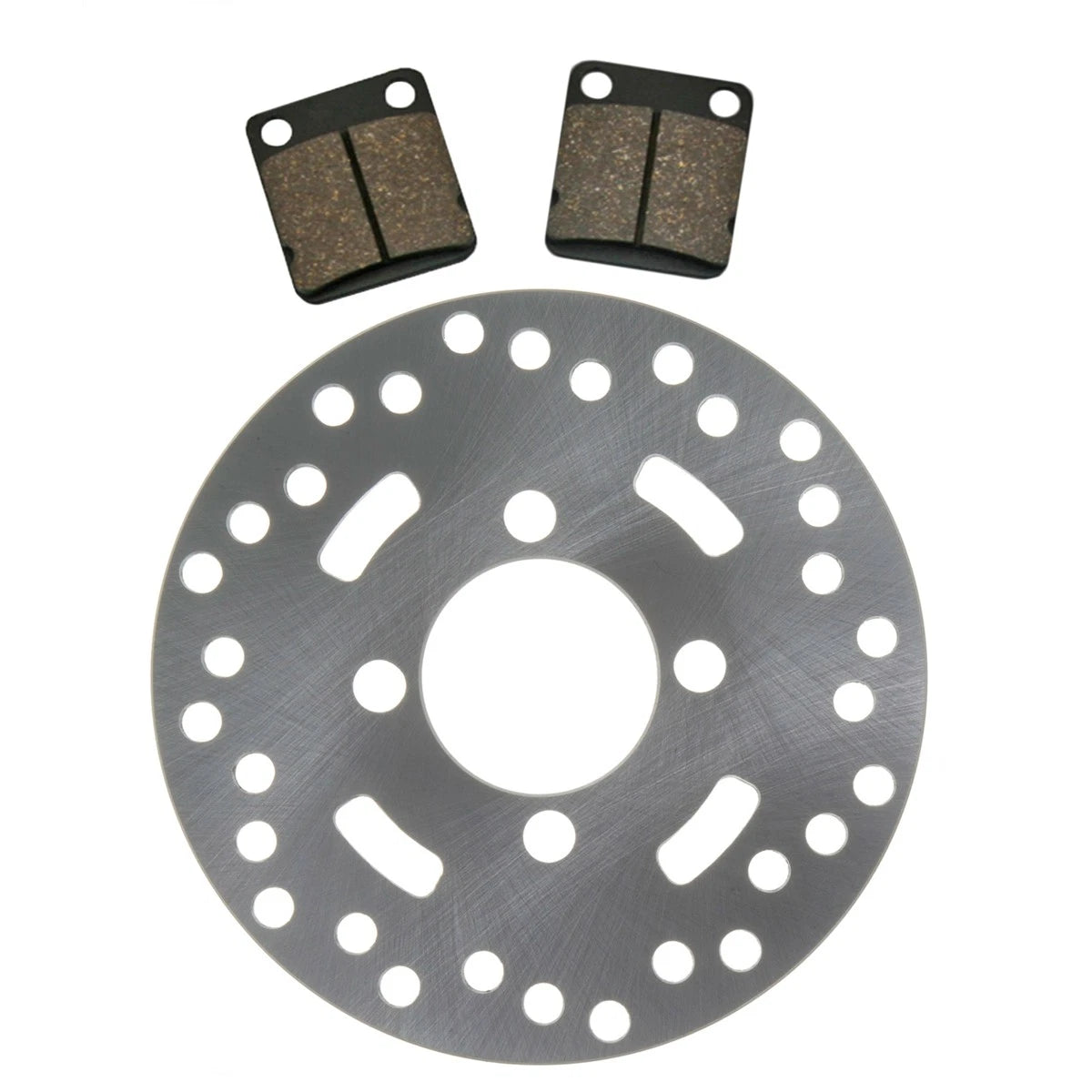 Front Disc Brake Rotor & Semi-Metallic Pads for Yamaha Raptor 125 (2011–2013) FS-2013 FS-414a