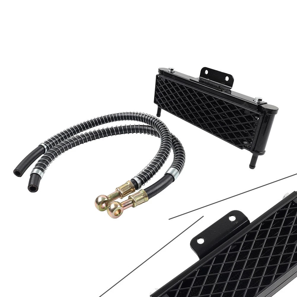 M10 High Flow Radiator Oil Cooler for 125cc 140cc 149cc Pit Dirt Bike