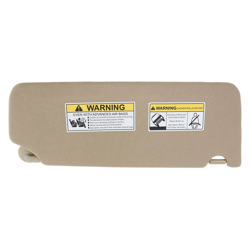 Visor for Honda Pilot (2017–2021) Beige Plastic