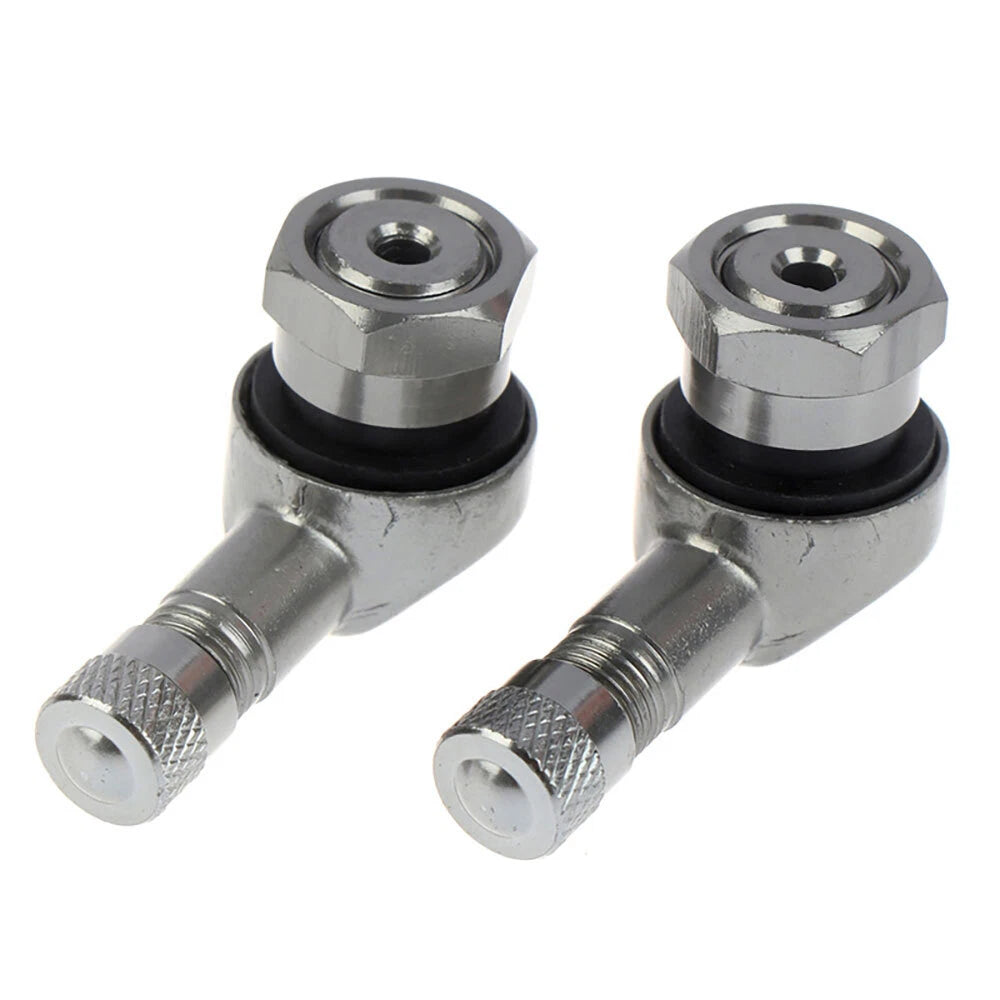 4X 11.3mm Tire Wheel Stem Valve for Motorcycle (90 Degree Angled)