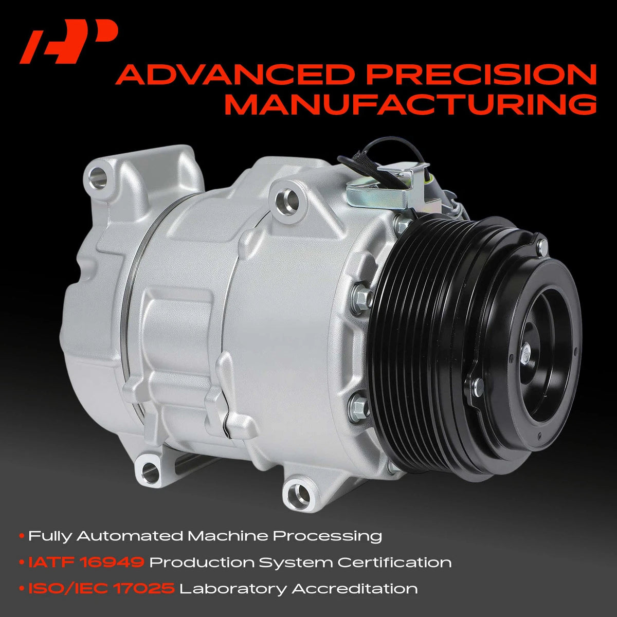 A/C Compressor with Clutch for Toyota Highlander (2008–2010) 8832048150, 8832048160